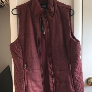 Lemon Tart Skyros Quilted Wool Vest